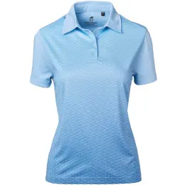 Ladies Masters Golf Shirt Light Blue